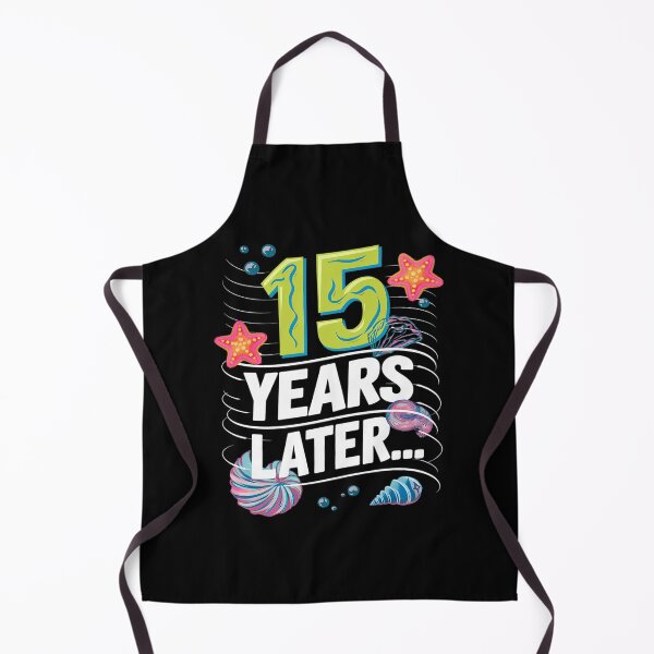 Item preview, 15 Years Later 15 Years Old Boys Girls 15th Birthday designed and sold by MarkLeedsArt.