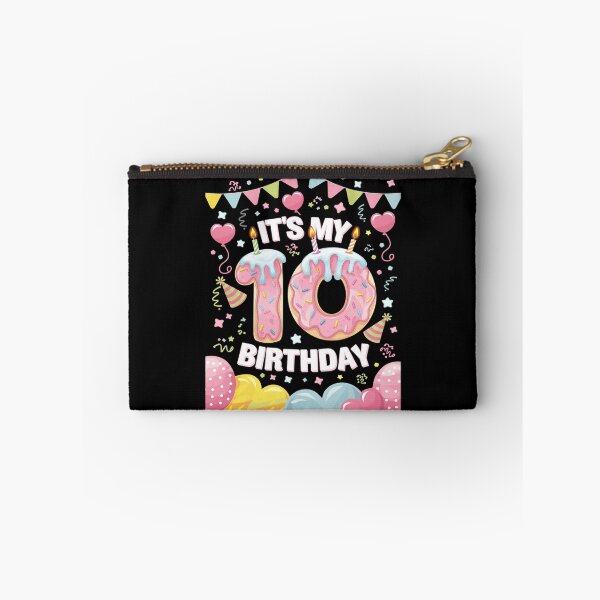 Item preview, It's My 10th Birthday Doughnut Happy 10 Years Old Girl Kids  designed and sold by DigitaldeligArt.