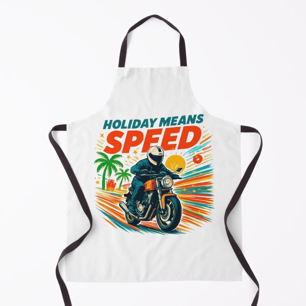 Item preview, Holiday Means Speed – Motorcycle Riding & Speed Mindset T-Shirt designed and sold by RMTrendy.