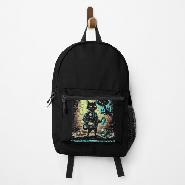 Item preview, Feline Rebellion Unleashed Streetart Urban Fashion designed and sold by Oommen Studio .