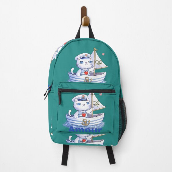 Item preview, LaMaisonOfMY MY FRENCH CAT SAILING INTO LOVE VALENTINES 2026 COLLECTION NO. 19 On GreenBlue designed and sold by LaMaisonOfMY.