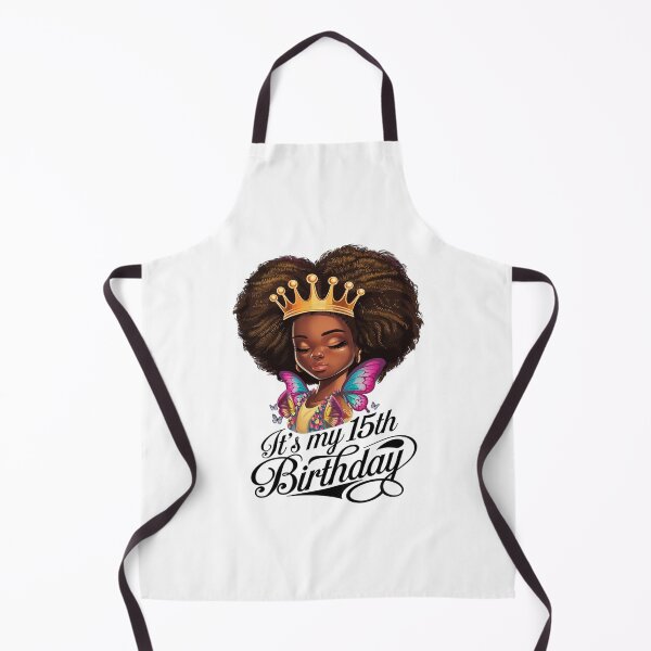 Item preview, 15 Years Old Black Melanin Women Girl It's My 15th Birthday designed and sold by MarkLeedsArt.