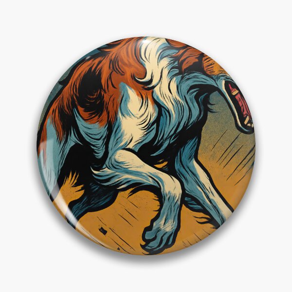 Item preview, Borzoi | Comics style - Cartoon designed and sold by ComicsFactory.