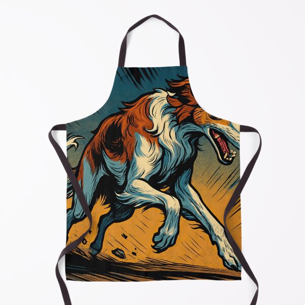 Item preview, Borzoi | Comics style - Cartoon designed and sold by ComicsFactory.