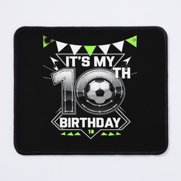 Item preview, It's My 10th Birthday Soccer Player 10 Bday Party Team designed and sold by DigitaldeligArt.