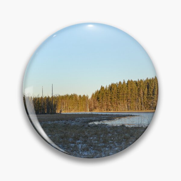 Item preview, Nearly frozen Ahvenlammi. Seitseminen 2025 designed and sold by Jouko Lehto Photography.