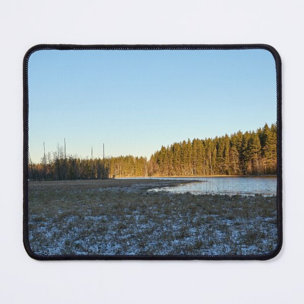 Item preview, Nearly frozen Ahvenlammi. Seitseminen 2025 designed and sold by Jouko Lehto Photography.