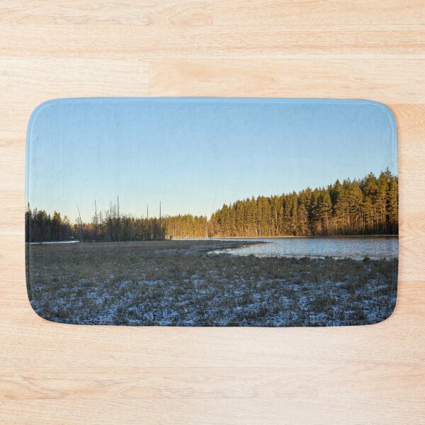 Item preview, Nearly frozen Ahvenlammi. Seitseminen 2025 designed and sold by Jouko Lehto Photography.