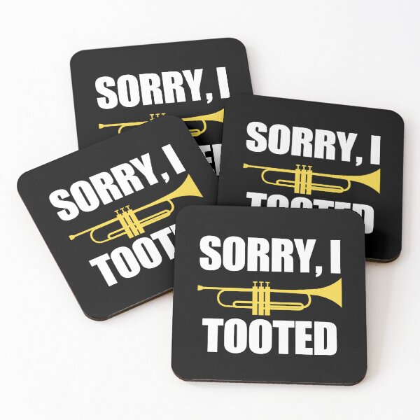 Item preview, Trumpet Sorry I Tooted designed and sold by kudostees.