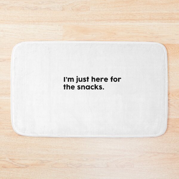 Item preview, I’m just here for the snacks. designed and sold by ChromaWears.