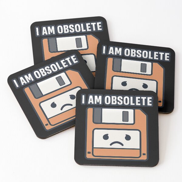 Item preview, Sad Retro Orange Floppy Disk designed and sold by Last-Brain-Cell.