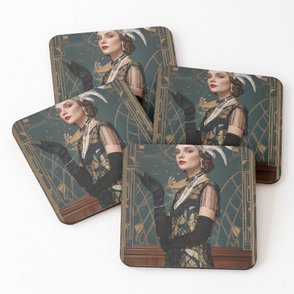 Item preview, Gatsby Glamour: A Jazz Age Icon Reimagined designed and sold by ForeverPrintsOK.