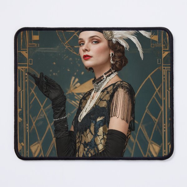 Item preview, Gatsby Glamour: A Jazz Age Icon Reimagined designed and sold by ForeverPrintsOK.
