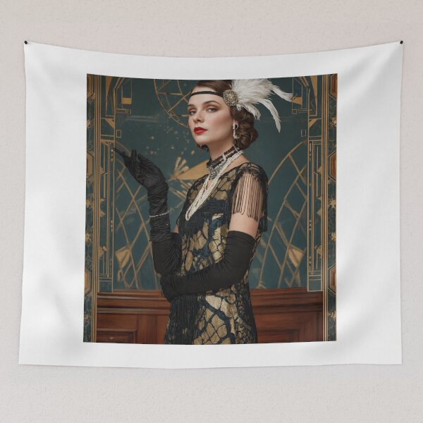 Item preview, Gatsby Glamour: A Jazz Age Icon Reimagined designed and sold by ForeverPrintsOK.
