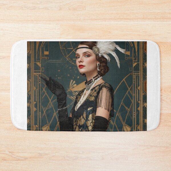 Item preview, Gatsby Glamour: A Jazz Age Icon Reimagined designed and sold by ForeverPrintsOK.