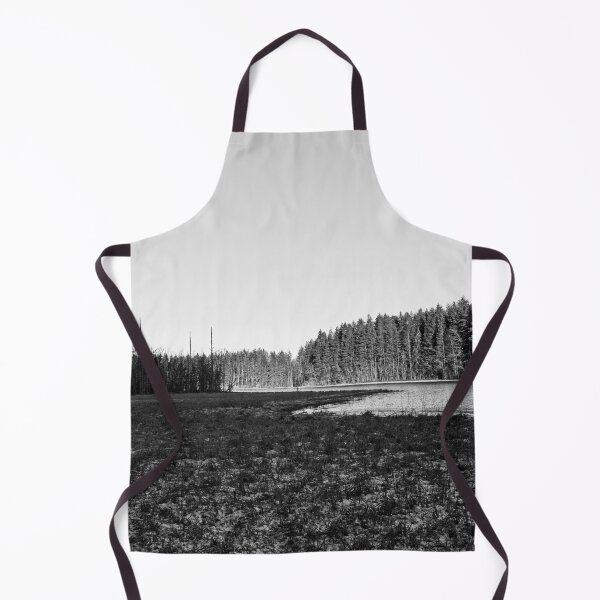 Item preview, Nearly frozen Ahvenlammi. Seitseminen 2025 bw designed and sold by Jouko Lehto Photography.