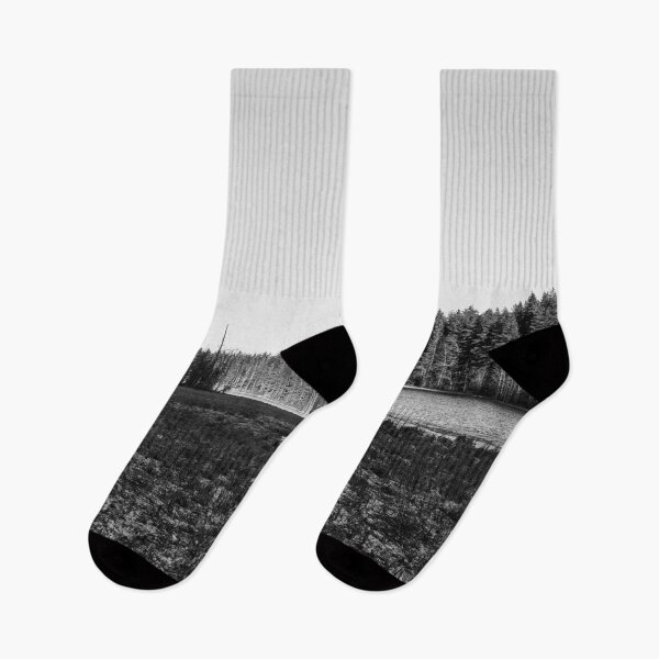 Item preview, Nearly frozen Ahvenlammi. Seitseminen 2025 bw designed and sold by Jouko Lehto Photography.
