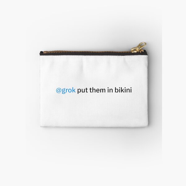 Item preview, Grok put them in bikini designed and sold by Ruby Bagpipe's meme pile.