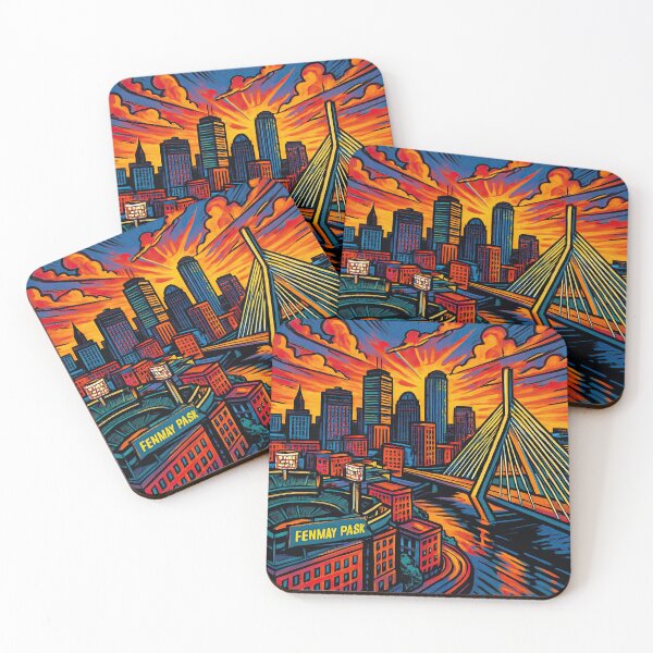 Item preview, boston, city | Comics style - Cartoon designed and sold by ComicsFactory.