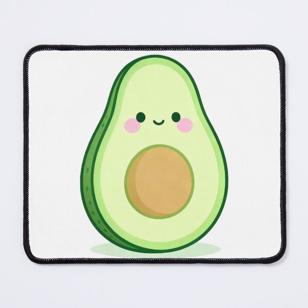 Item preview, Happy and Cute Avocado designed and sold by Serge-Design.