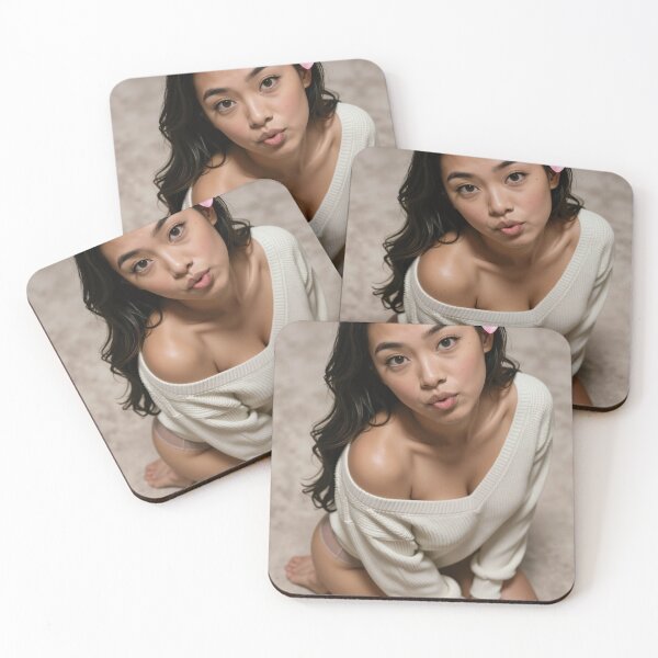 Item preview, Shanti woman sweater flower rug pose designed and sold by CathryneDelamort.