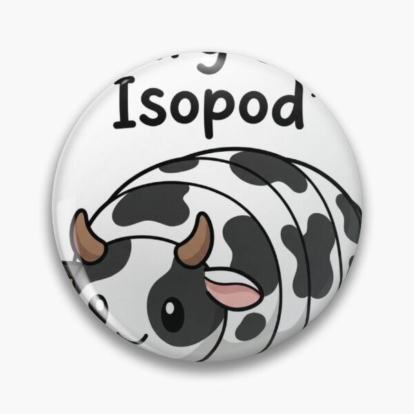 Item preview, dairy cow isopod designed and sold by SPREADito.