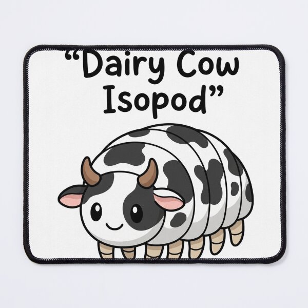 Item preview, dairy cow isopod designed and sold by SPREADito.