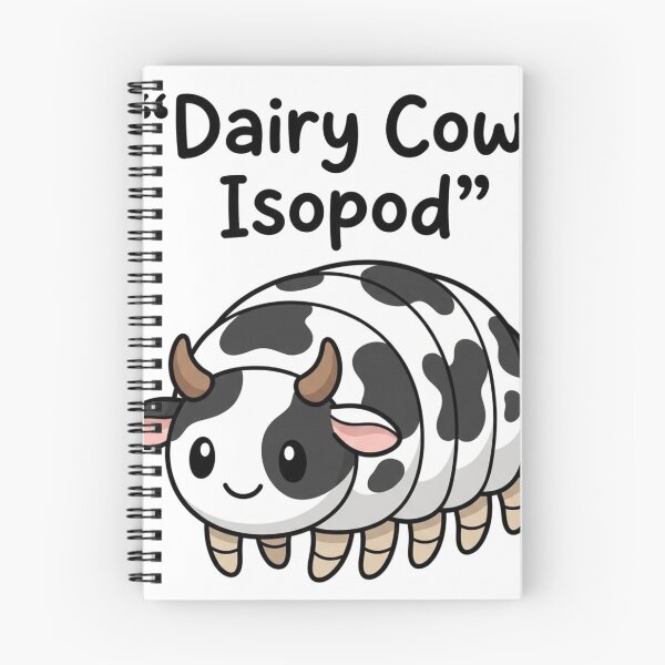 Item preview, dairy cow isopod designed and sold by SPREADito.