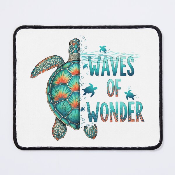 Item preview,  Split Design Sea Turtle with Underwater Scene and Text designed and sold by zoughlal.