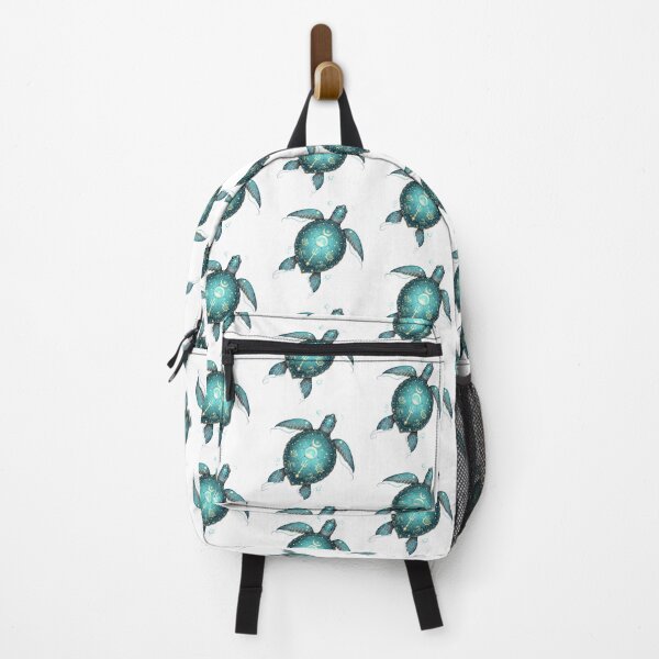 Item preview, Mystical Sea Turtle with Celestial Symbols and Constellations designed and sold by zoughlal.