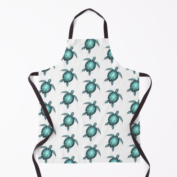 Item preview, Mystical Sea Turtle with Celestial Symbols and Constellations designed and sold by zoughlal.