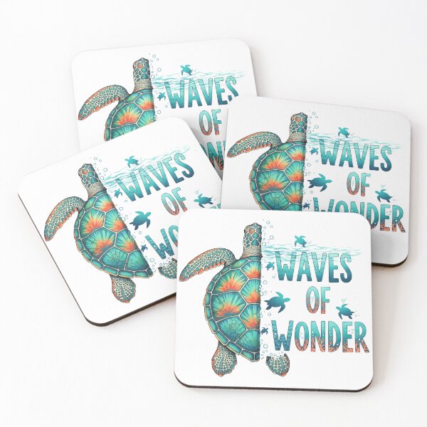 Item preview,  Split Design Sea Turtle with Underwater Scene and Text designed and sold by zoughlal.