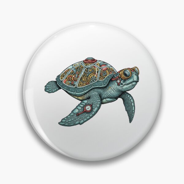 Item preview,  Mechanical Steampunk Sea Turtle with Gears and Clockwork designed and sold by zoughlal.
