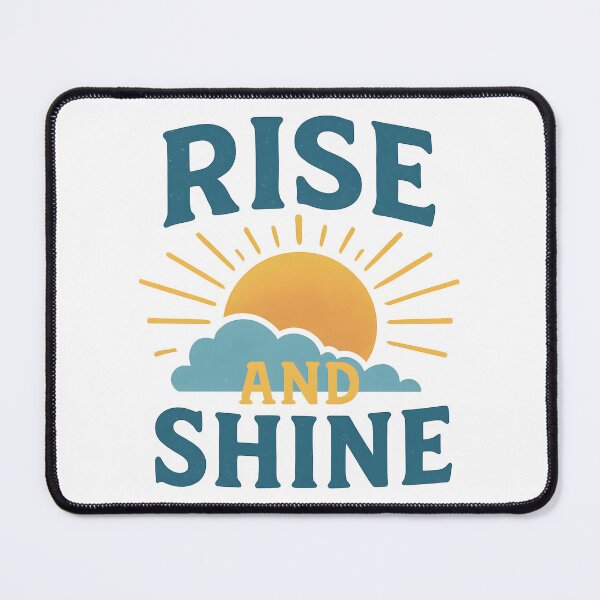 Item preview, Rise and Shine Bright Morning Sun Design. designed and sold by The-T-In-Retro.