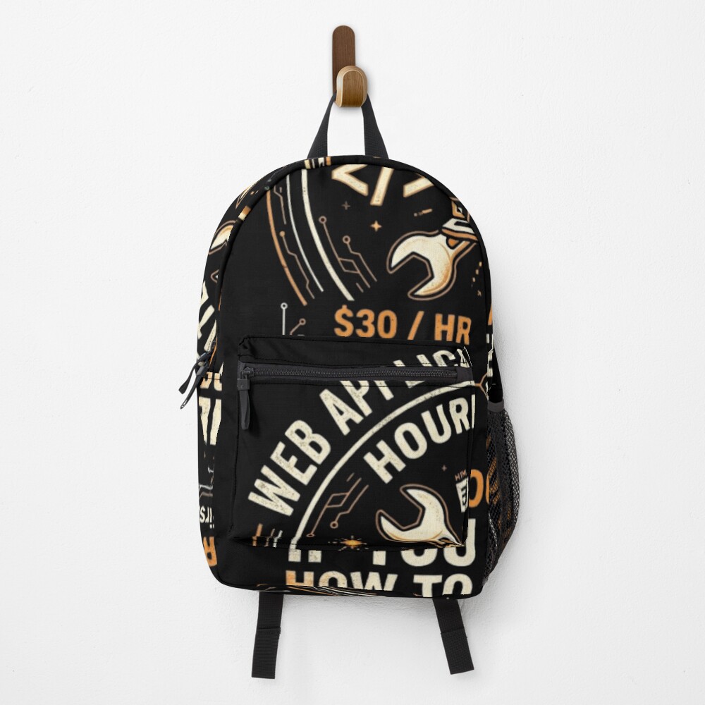 Item preview, Backpack designed and sold by VijeetStudio.