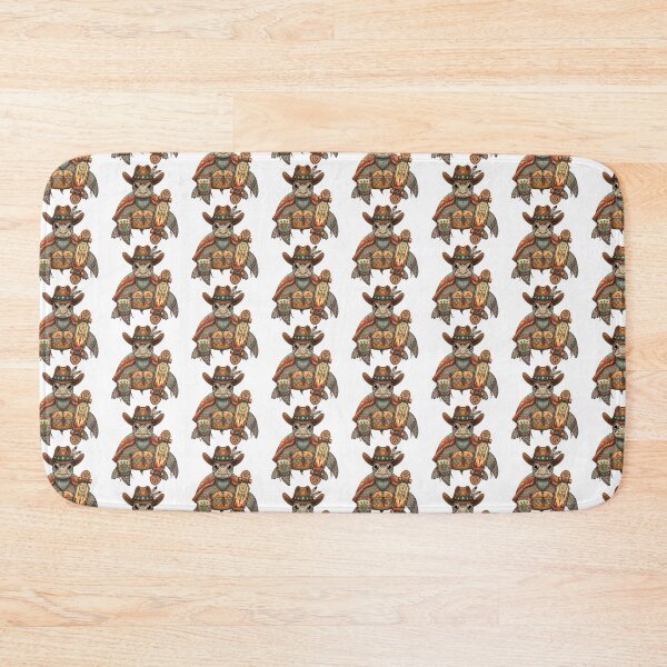 Item preview,  Western Wanderer - Cowboy Sea Turtle with Skateboard Art designed and sold by zoughlal.