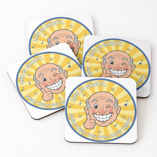 Item preview, Life is short, smile while you still have Teeth ( grandpa) designed and sold by Tanlyco.