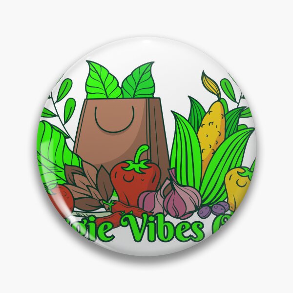 Item preview, Veggie Vibes Only – Cute Organic Vegetable Illustration Vegan Design designed and sold by UI Expert.