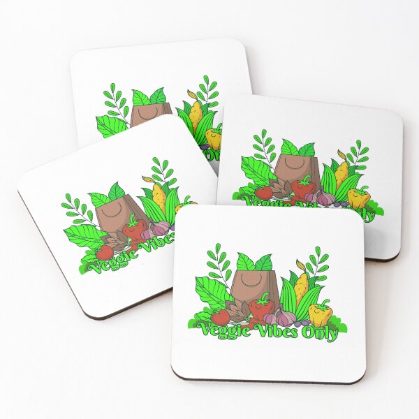 Item preview, Veggie Vibes Only – Cute Organic Vegetable Illustration Vegan Design designed and sold by UI Expert.