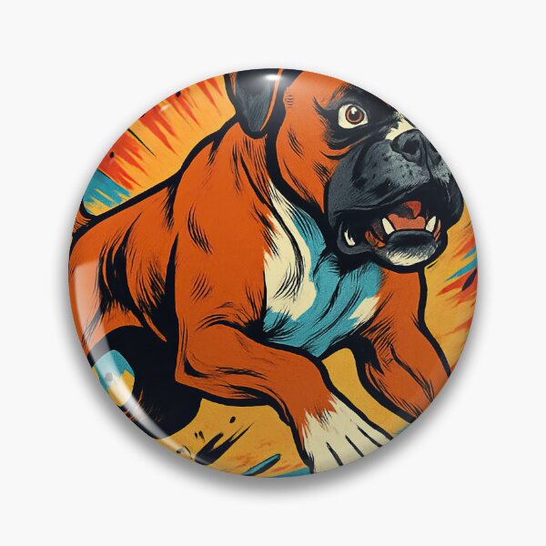 Item preview, Boxer dog | Comics style - Cartoon designed and sold by ComicsFactory.