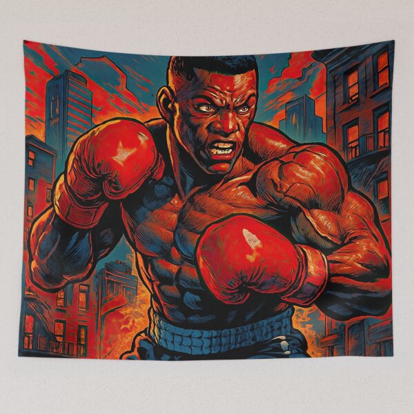 Item preview, boxer | Comics style - Cartoon designed and sold by ComicsFactory.