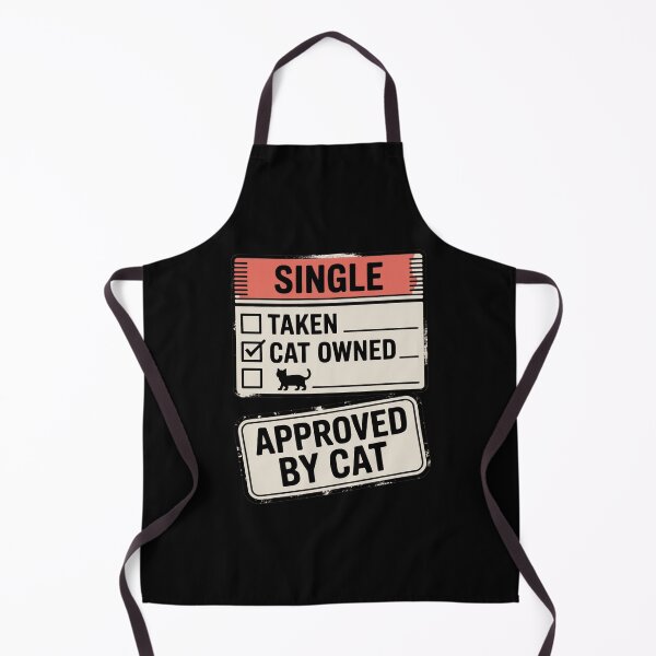 Item preview, Relationship Status Cat Owned - Funny Vintage Cat Valentine designed and sold by emilianaka.