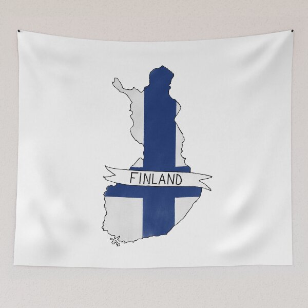 Item preview, Finland Map designed and sold by Shaibi's.