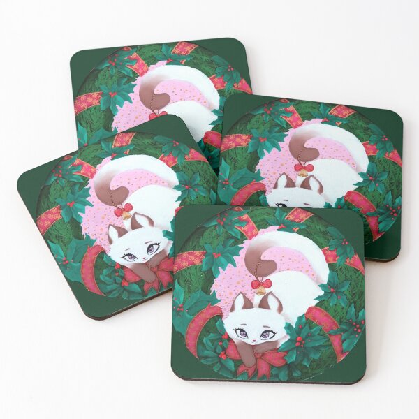 Item preview, Christmas cat designed and sold by "mariadreamart".