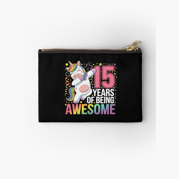 Item preview, 15th Birthday Dabbing Unicorn Party 15 Years Old Girls  designed and sold by MarkLeedsArt.