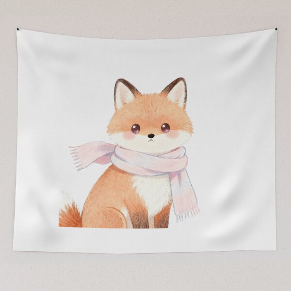 Item preview, Winter Fox with Scarf designed and sold by Serge-Design.
