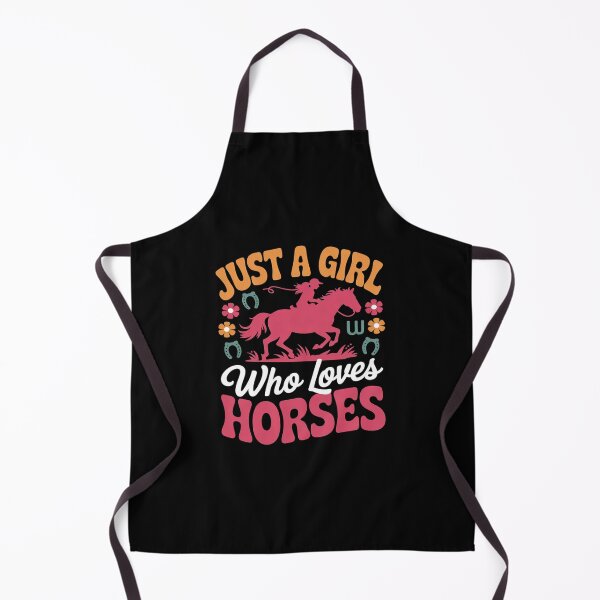 Item preview, Just A Girl Who Loves Horses Horse Lover Horseback Riding  designed and sold by KotexTemu.