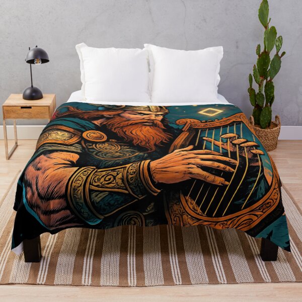 Item preview, Bragi, Norse mythology | Comics style - Cartoon designed and sold by ComicsFactory.