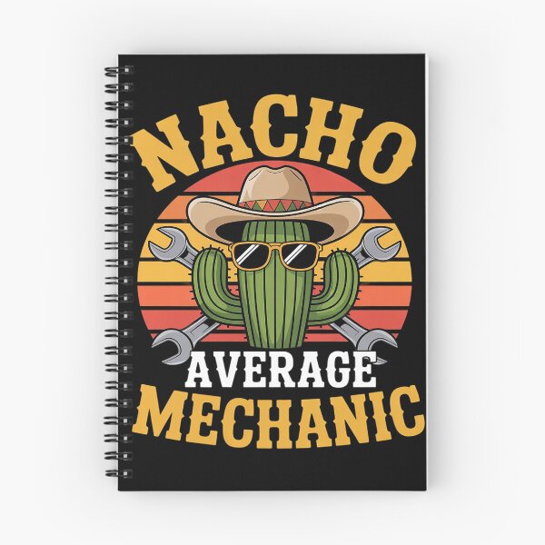Item preview, Nacho Average Mechanic Funny Mexican Auto Repairman Vintage  designed and sold by VerseFarm.