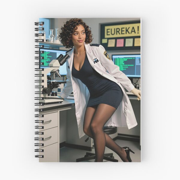 Item preview, Sarah scientist eureka lab coat dress designed and sold by CathryneDelamort.